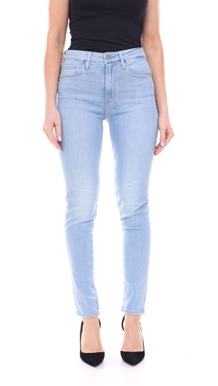 LEVI'S 721 High Rise Skinny Jeans women's denim trousers in five-pocket style 87321340 blue