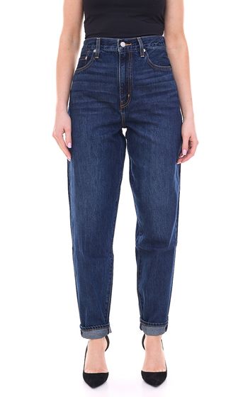 LEVI S High Loose Taper pantaloni jeans da donna in denim stile cinque tasche 24190305 blu scuro