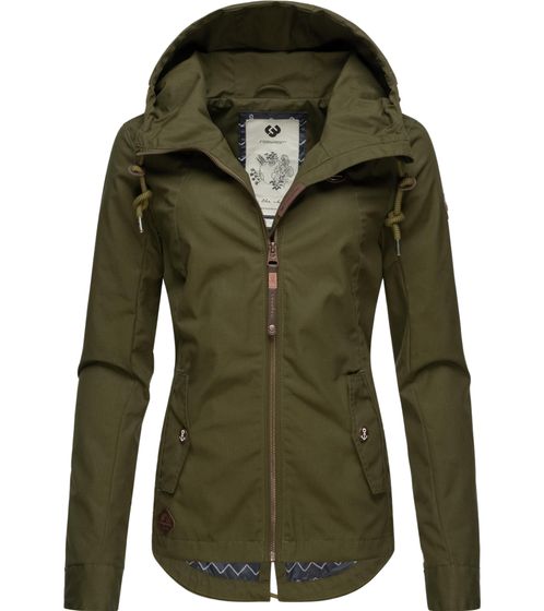 Chaqueta outdoor ragwear Monade para mujer, chaqueta vegana y aprobada por PETA 2211-60023 5031 verde