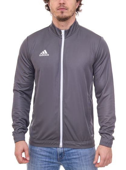 Giacca da allenamento adidas Entrada 22 da uomo, tecnologia AEROREADY H57522 grigia