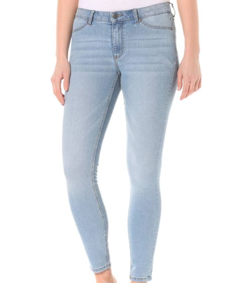 CHEAP MONDAY Damen Skinny-Jeans modische Denim-Hose Mid Rise 027915250014 Blau