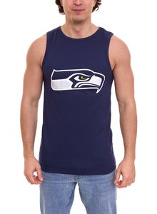 Maglia da allenamento senza maniche canotta da uomo Fanatics NFL Seattle Seahawks 1566MNVY1ADSSE NFL blu scuro