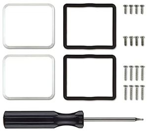 Kit de reemplazo de lentes GoPro Juego de lentes de repuesto Hero3 Cámara y accesorios ALNRK-301 Negro