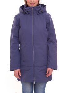 KangaROOS women's functional coat softshell jacket waterproof with 2-way zipper 15413625 blue