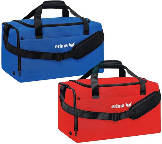 erima Sportsbag Team Bag Bolsa de deporte Bolsa de fútbol con compartimento húmedo 25 litros 723210 azul, rojo o verde