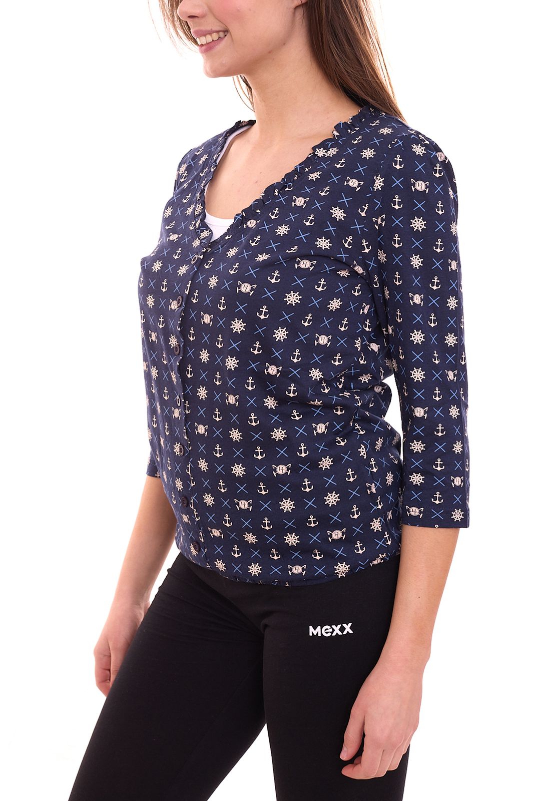 T-Shirt Manica Lunga Donna Tom Tailor – Casual Comfortevole Taglie Forti Fino Alla 3XL
