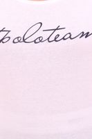 TOM TAILOR Conjunto de camiseta camisa de verano para mujer y top de algodón 21882004 blanco/azul