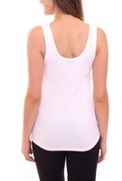 TOM TAILOR Conjunto de camiseta camisa de verano para mujer y top de algodón 21882004 blanco/azul