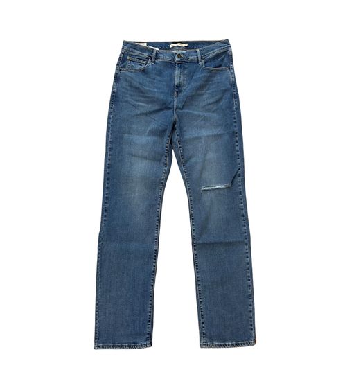LEVI S PLUS 724 PL jeans de mujer de tiro alto pantalones vaqueros de moda tallas grandes 40990010 azul
