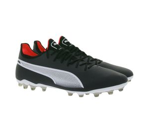 Zapatos de fútbol PUMA KING ULTIMATE MG con zapatos de césped artificial K-Better Soccer 107252 01 Negro
