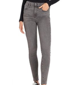 LEVI´S 720 Damen High-Rise Skinny-Jeans Baumwoll-Hose mit Logo-Patch Jeans 72443505 Grau