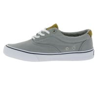 SPERRY Sneakers da uomo in tela Bahama Striper II Cvo SW e Bahama Striper II Cvo con tecnologia wave lamellare beige, bianco, grigio o grigio chiaro