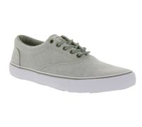 SPERRY Sneakers da uomo in tela Bahama Striper II Cvo SW e Bahama Striper II Cvo con tecnologia wave lamellare beige, bianco, grigio o grigio chiaro