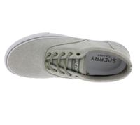 SPERRY Sneakers da uomo in tela Bahama Striper II Cvo SW e Bahama Striper II Cvo con tecnologia wave lamellare beige, bianco, grigio o grigio chiaro