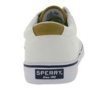 SPERRY Sneakers da uomo in tela Bahama Striper II Cvo SW e Bahama Striper II Cvo con tecnologia wave lamellare beige, bianco, grigio o grigio chiaro