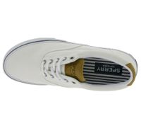 SPERRY Sneakers da uomo in tela Bahama Striper II Cvo SW e Bahama Striper II Cvo con tecnologia wave lamellare beige, bianco, grigio o grigio chiaro