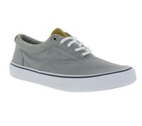 SPERRY Sneakers da uomo in tela Bahama Striper II Cvo SW e Bahama Striper II Cvo con tecnologia wave lamellare beige, bianco, grigio o grigio chiaro
