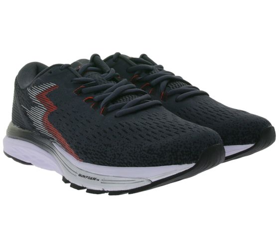 Scarpe running uomo 361° SPIRE 4 con tecnologia QU!K Flex scarpe sportive con suola Ortholite Y001-0731 nero/rosso