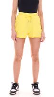 Pantaloncini corti estivi da donna LTB NEMADO con cinturino da annodare 28711812 giallo