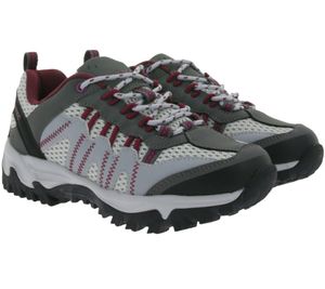 Zapatos de trekking para mujer HI-TEC Jaguar con plantilla de EVA O010003-052-01 gris/morado oscuro