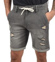 BLEND Dallian shorts uomo in cotone denim distrutto sostenibile Bermuda 20711410-ME Grigio o blu