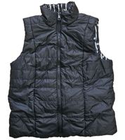 ALPENBLITZ women s reversible vest in plain colors and all-over print quilted vest in dark blue/colorful, brown/white or black/white ALPENBLITZ women s reversible vest in plain colors and all-over print quilted vest in dark blue/colorful, brown/white or black/white