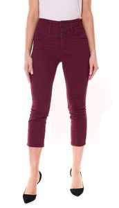 ARIZONA High Waist 7/8-Jeans stylische Damen Denim Baumwoll-Hose 27552924 Bordeaux-Rot