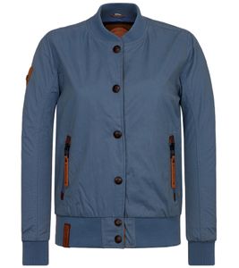 naketano Frei & Gefährlich Damen Übergangs-Jacke modische Herbst-Jacke 1801-0570-793 Dunkelblau