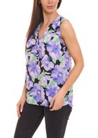 LAURA SCOTT camicia estiva da donna con cinturino e camicetta in pizzo 65208262 viola