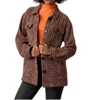 Aniston CASUAL Boucle-Jacke modische Damen Übergangs-Jacke mit  