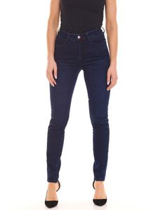 HECHTER PARIS Damen Skinny-Jeans Denim-Hose im 5-Pocket-Style 96284320 Blau