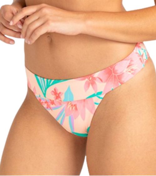 BILLABONG Lost In Daydream Tropic Women's Bikini Bottoms in All-Over Print Swimwear Bikini Panty W3SB75 BIP1 1220 Pink