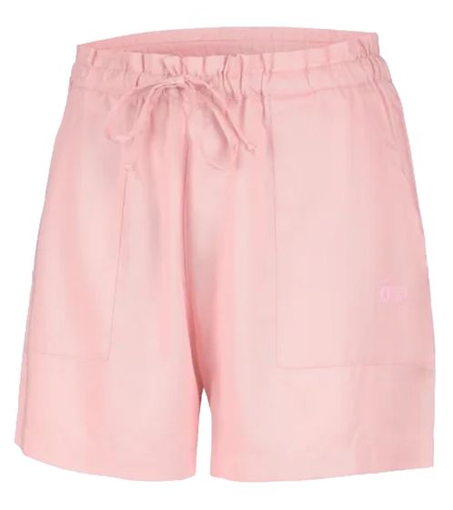 Picture Organic Clothing Milou Shorts nachhaltige Damen Hot Pants Paperbag WSH051 A Rosa