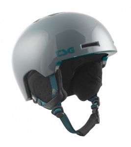 Casco da snowboard TSG Vertice tinta unita con casco da sci Tuned Fit System 791400-55-387 Grigio
