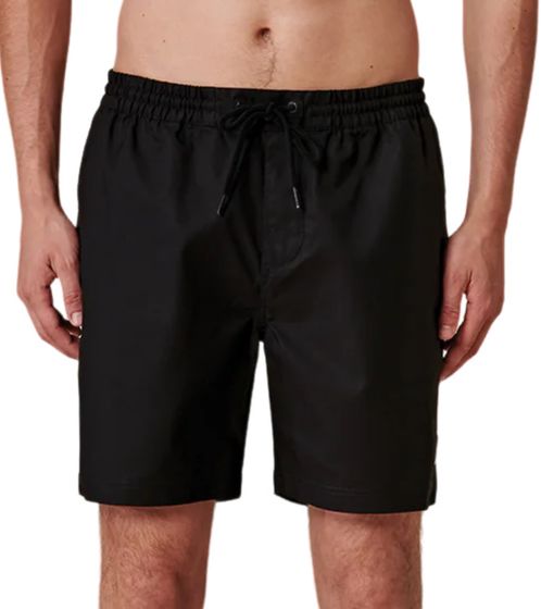 GLOBE Clean Swell pantalones cortos de verano para hombre pantalones de verano sostenibles GB02008000 BLK negro