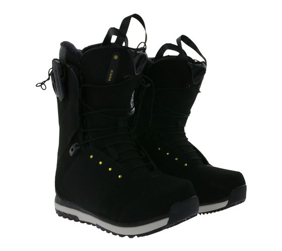 Boots de snowboard femme Salomon KIANA avec semelle intérieure OrthoLite® C2 L4028630024.5 Noir