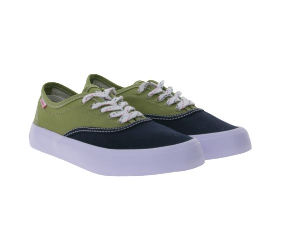 ELEMENT Passiph Y children's sustainable canvas sneakers for boys half shoes ELWSP2021 3795 blue/green