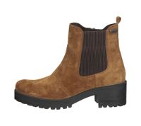 bama stivaletti scarpe da donna in vera pelle stivaletti Chelsea idrorepellenti con bama-tex 1085017 testa di moro