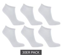 30 Paar TASTIQ Sneaker-Socken schlichte Baumwoll-Socken in Geschenkbox Sport-Socken Schwarz, Grau oder Weiß 30 Paar TASTIQ Sneaker-Socken schlichte Baumwoll-Socken in Geschenkbox Sport-Socken Schwarz, Grau oder Weiß