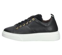 SCAPA Damen Echtleder-Schuhe Sneaker mit Flausch Lasche Sommer-Schuhe 01-1086759/900 Schwarz