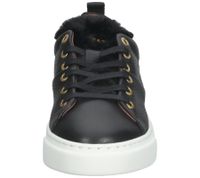 SCAPA Damen Echtleder-Schuhe Sneaker mit Flausch Lasche Sommer-Schuhe 01-1086759/900 Schwarz