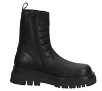 ILC Harper Damen Stiefel in Biker-Optik Herbst-Schuhe mit Steppung C44-3541-01 Schwarz