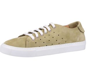 DARKWOOD women's half-shoes, genuine leather shoes with soft touch technology, everyday sneakers 8040 W 28NU green
