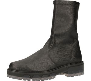 RAPISARDI INA Damen Stiefelette modische High-Top Boots Made in Italy 01-1072946 Schwarz