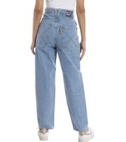 HOMEBOY X-TRA MOON women s denim trousers baggy jeans high-rise 02PA0379 blue