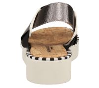 RAPISARDI MARA EL Damen Sommer-Schuhe Riemen-Sandale mit Echtleder Plateau-Schuhe Made in Italy Schwarz