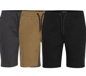 11 PROJECT Gaeto men's cotton shorts sustainable short Bermuda with drawstring 21300834 Black, beige or gray