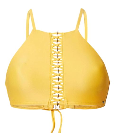 Haut De Bikini Bretelles Coquillage Avec Armatures - Push-Up, Couverture Complète - Pour Femme - Polyester/Spandex - Taille Normal Ou Grand Bust