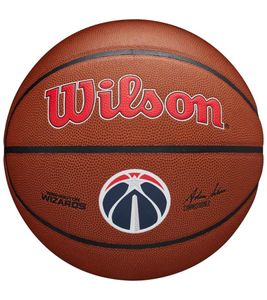 Wilson NBA Team Alliance Washington Wizards Baloncesto Tamaño 7 Equipo deportivo WTB3100XBWAS Marrón