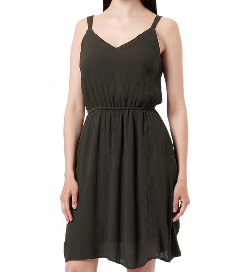 Vestido de verano mini sin mangas de mujer de Only KARMEN vestido ajustado con enagua 13089355 negro